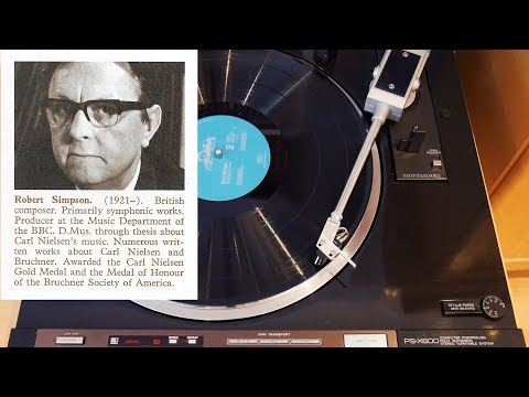 Robert Simpson discusses Carl Nielsen&#039;s 4th Symphony (vinyl)